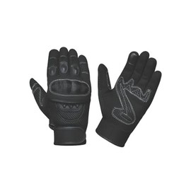 Men's Full Finger Motorcycle Gloves with Knuckle Armor and Breathable Mesh Lining for Ultimate Protection and Comfort