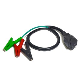 HVAC Tools Kit Accessory, HVAC Adaptor Cord for Circuit Breaker Finder Vacuum Pump, Ac Guages Clearance and Equipment, Compatible with Yellow Jacket 69522,69411,RT310,RT250,RT310,ET300,ET310 (1)