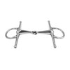 Equine Smile ES0105 Snaffle Bit Simple Broken Stainless Steel 21