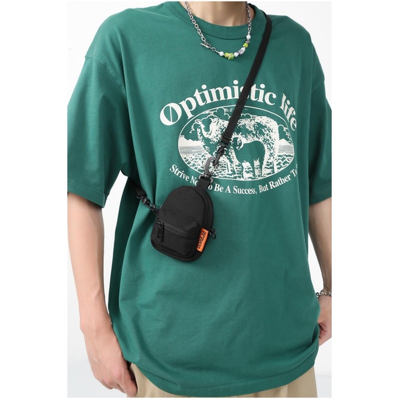 Mini Backpack Keychain Wallet - Cute Cosmetic Bag for Women,