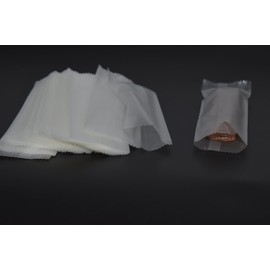 Chocolate Bar Wrappers, 5.9"x2.16" 200pcs Semi-sealed Granola Bar Packaging for Candy, Cereal Energy, Protein and Lollipop, Sealable Cellophane Bag, 5.9"x2.16" Translucent