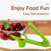 Cherry Pitter, Cherry Stoner Remover with Stainless Steel Rod, Olive