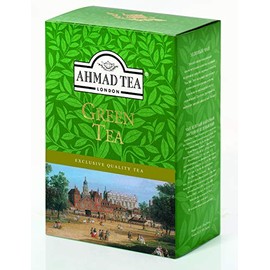 Ahmad Tea Green Tea, Green Tea Loose Leaf, 250g - Caffeinated and Sugar-Free