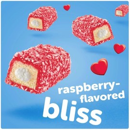 Generic Hostess - Raspberry Zingers, Raspberry Iced Cakes, 13.40 oz - 10 Individually Wrapped Cakes - Pack of 2