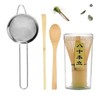 Bamboo Matcha Whisk Set for Tea Making – 4-Piece Chasen