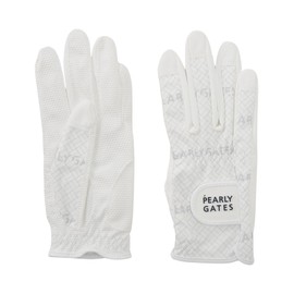 Parly Gates 053-5985202 Women's Gloves (Ambidextrous, Grip) / Golf, Synthetic Leather, 030_white