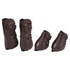 4pcs Horse Tendon Boots Adjustable Thicken Front Hind Horse Leg