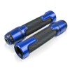7/8'' 22mm Motorcycle CNC Aluminum Powersports Handlebar Grips with Grip