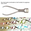 Eyeglasses Pliers Professional Portable Stainless Steel Ergonomic Glasses Adjusting Pliers