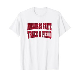 Arkansas State Red Wolves Premium Collegiate Track & Field T-Shirt