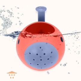 Damaiyyy Hair Washing Cup, Children's Baby Shampoo Cup Washing Cup Waterfall Bath Rinser Cup Bath Shower Cup Shampoo Rinser Jug Flusher Cup Protection Eye Wash Cup for Children and Elderly, Blue