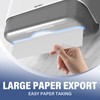 Bertreno Paper Towel Dispenser Wall Mount Multifold/Trifold/C Fold Paper Hand