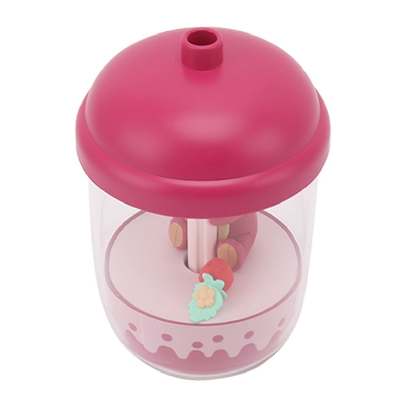 Ultrasonic Cool Mist Humidifier Cute Bear Silent Safety Small Air