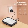 Rechargeable Selfie Ring Light with 3 Modes, 5 Brightness Levels