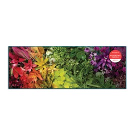 Galison Plant Life Panoramic Puzzle, 1000 Pieces, 39” x 14” – Plant Jigsaw Puzzle Featuring an Elongated & Colorful Landscape Photograph – Thick, Sturdy Pieces, Challenging Family Activity