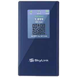 Forward Wireless 4G LTE Mobile Hotspot|Portable WiFi & Travel Router for USA & 140+ Countries, No SIM (AI Powered Global Smart Network)-250GB USA Data for 30 Days, No Contract, Connects to 16 Devices