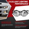 Nakkaa Fog Light Assembly Compatible with Impreza 2011-2014 Halogen