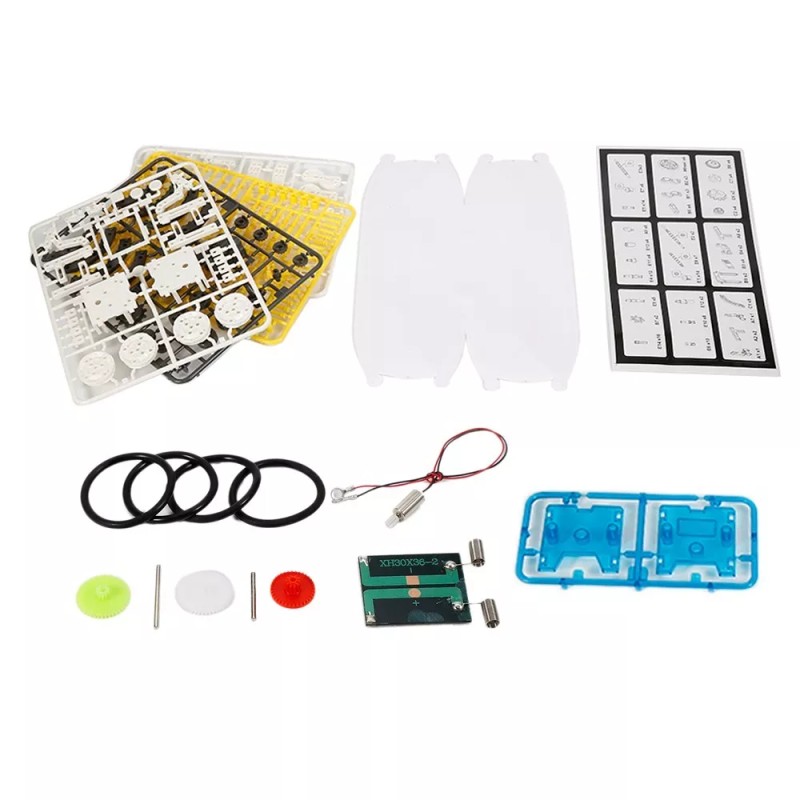 TechMel Robot Solar Armable Recargable 13 Robots En 1 Tierra