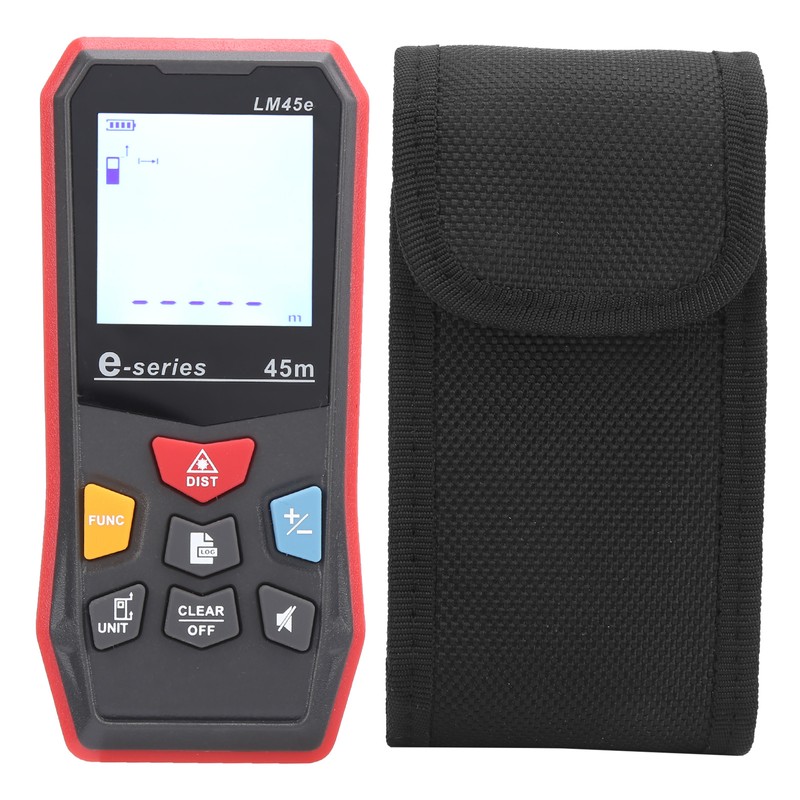 LM45e Infrared Laser Range Finder Portable Digital Distance Meter Area