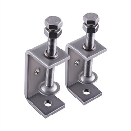 ONLISUM C Clamp 304 Stainless Steel Heavy Carrier Clamp, 65 mm Screw Clamps Small for DIY Woodworking, Welding