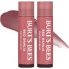 Bálsamo labial tintado natural Burt's Bees, rojo (Red dahlia), 2