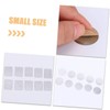 Ipetboom 30Pcs Metal Stickers for Eyeshadow Palette and Magnetic Stickers