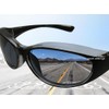 SPEED ADDICT BIKER SHADE WIND GUARD (BROWN/CLEAR x POLARIZED BROWN)