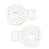 100pcs Shade Cloth Plastic Clips Round Fixing Clips for Greenhouse