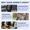COMFPET Horse Soaking Boots, Ice Boots for Horses Promote Healing,