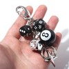 Tressora 8 Ball Aesthetic Y2k Bag Charms Cube Charm Keychain