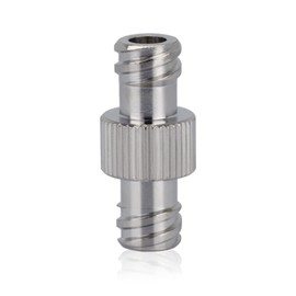 HYROOY Luer Lock Coupler Adapter Female to Female Fitting Connector with m Aperture Lock Hardware Connector Part Anti-Rust Stainless Steel