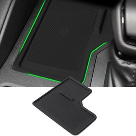Fucaten Compatible Toyota Land Cruiser 250 Series (March 2024 and up), Center Console, Wireless Charging, Dress-up, Rubber Mat, Interior Parts, Storage, Made of TPE Material