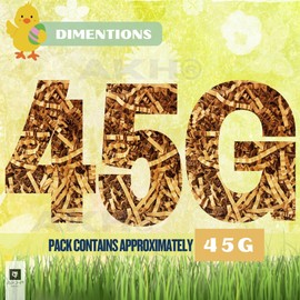AKH® Easter Grass Shredded Paper | Colorful Basket Filler & Decoration | Pastel Easter Basket Grass for Egg Hunts, Gift & Party Decor | Eco-Friendly (Brown)
