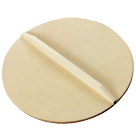 Koyanagi Sangyo 10007 Wooden Drop Lid, 10.6 inches (27 cm), Made in Japan
