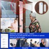 Door Chime with Phone App,WiFi Door Open Contact Sensor Alarm