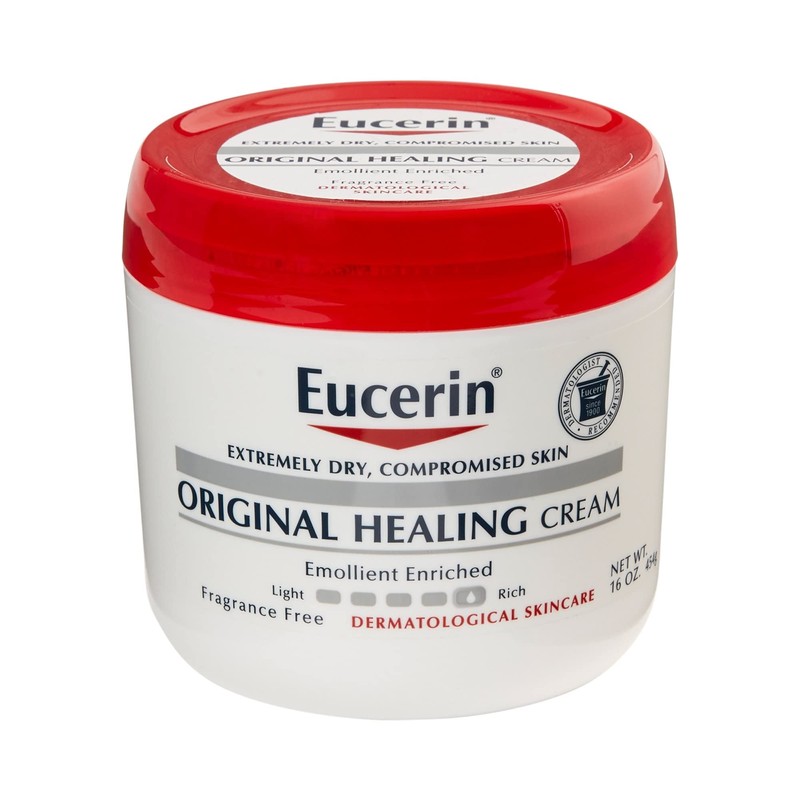 Eucerin Original Healing Rich Creme, 16 Ounce