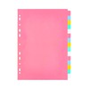 K3T 64515 Index Dividers 15 Pieces Made of Sturdy Manila
