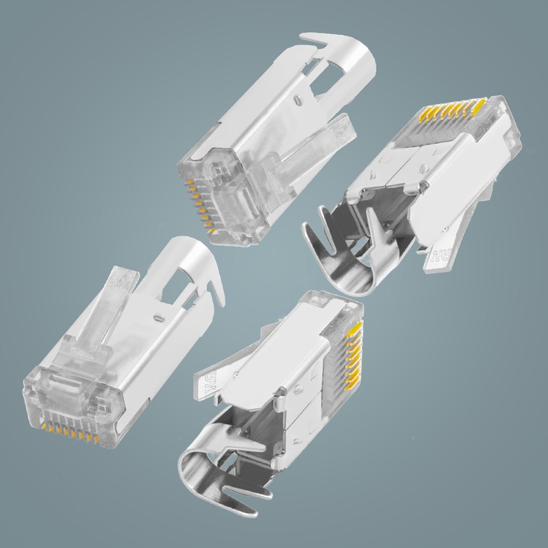 BIGtec Hirose TM11 RJ45 Connector Network Connector Pack of 10