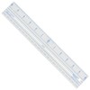 Westcott Plastic Ruler 12"-Zero Centering