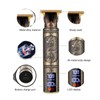 Electric Hair Cutter Engraved Dragon Patterned Haircut Clipper Machine Compact
