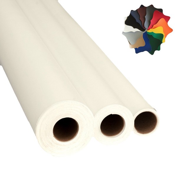 Marine Vinyl Fabric - Off White: Sample 2"x5" Boat Shape