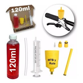 Shimano Aceite Mineral Kit Purga Liquido Frenos Hidraulicos