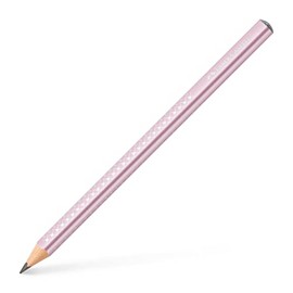 Faber-Castell Jumbo Sparkle Graphite Pencil - Rose Metallic