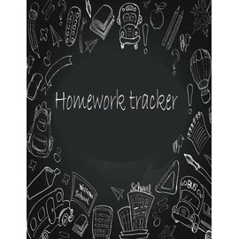 Homework Tracker: Homework recorde book & Planner For Students and kids To Keep Up With Assignments