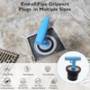 BOPOREAE Mechanical Test, Seal, Cleanout Pipe Plug, 3-9/16 to 4-5/16