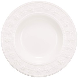 【正規輸入品】ウェッジウッド フェスティビティ アイボリー ペア スーププレート 23cm 結婚祝い プレゼント 1054020