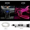 Acrylic Car LED Interior Lighting, RGB Ambient Lighting Car Strip
