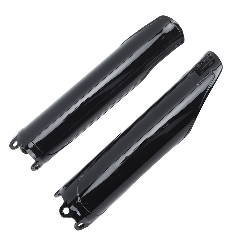 2Pcs Front Fork Tube Cover Glossy Black for CRF250R CRF250X