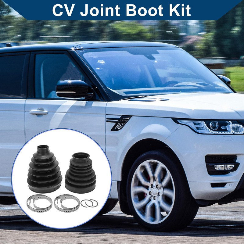 Hihaha No.TDR000120 CV Joint Boot Kit W/Clamps for Land Rover