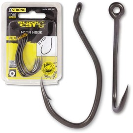 Black Cat DG Coating 6/0 Mega Hooks Pack of 6